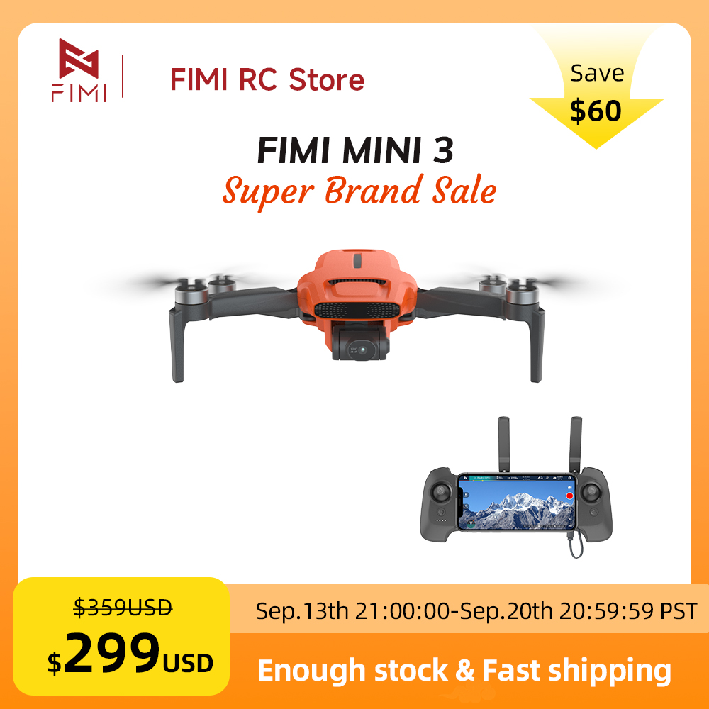 Drone Gimbal 3 Axis - FIMI MINI 3 Camere Drone 4K