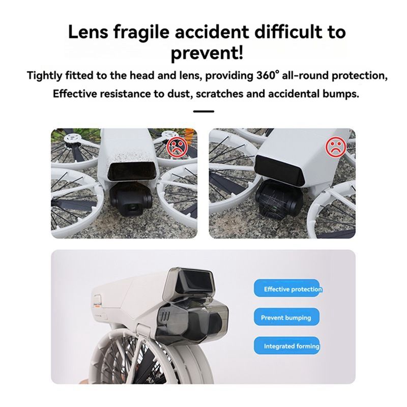 B92B Camera Lens Cap Cover for - Drone Gimbal For Gopro ulasan dan harga